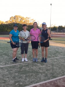A Res womens Hay Jewellers ( Sue Hanna and Yvonne Mack) won 9/6 over Eddies Concreting (Anne McNally and Jan Zambon)